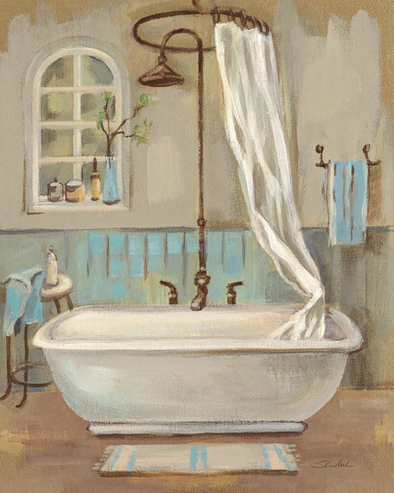 Serene Bath I by Silvia Vassileva