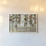 Serene Forest by Silvia Vassileva. shown as a paper print in a white frame. Available as a archival giclee rolled canvas, fine art paper, or poster print. SKU 26436i.