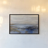 Serene Sea by Silvia Vassileva. shown as a paper print in a black flame. Available as a archival giclee rolled canvas, fine art paper, or poster print. SKU 99709i.