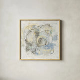 Signature by Silvia Vassileva. Shown in a natural wood glass frame for a timeless modern aesthetic. Available as an archival giclee rolled canvas, fine art paper, or poster print. SKU 33975a.