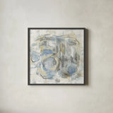 Signature II by Silvia Vassileva. Shown in a sleek black glass frame for a contemporary gallery look. Available as an archival giclee rolled canvas, fine art paper, or poster print. SKU 35327a.