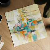 Silk Road Journey by Silvia Vassileva. Shown as a detailed flat fine art print, highlighting archival giclee quality. Available as an archival giclee rolled canvas, fine art paper, or poster print. SKU 65605a.