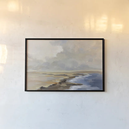 Silver Cloud by Silvia Vassileva. shown as a paper print in a black flame. Available as a archival giclee rolled canvas, fine art paper, or poster print. SKU 84998i.