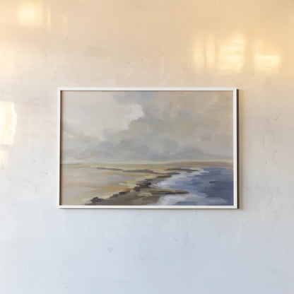 Silver Cloud by Silvia Vassileva. shown as a paper print in a white frame. Available as a archival giclee rolled canvas, fine art paper, or poster print. SKU 84998i.