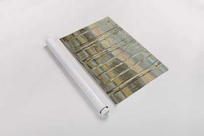 Silver Forest by Silvia Vassileva. shown as a rolled paper print. Available as archival giclee rolled canvas, fine art paper, or poster print. SKU 50287i.