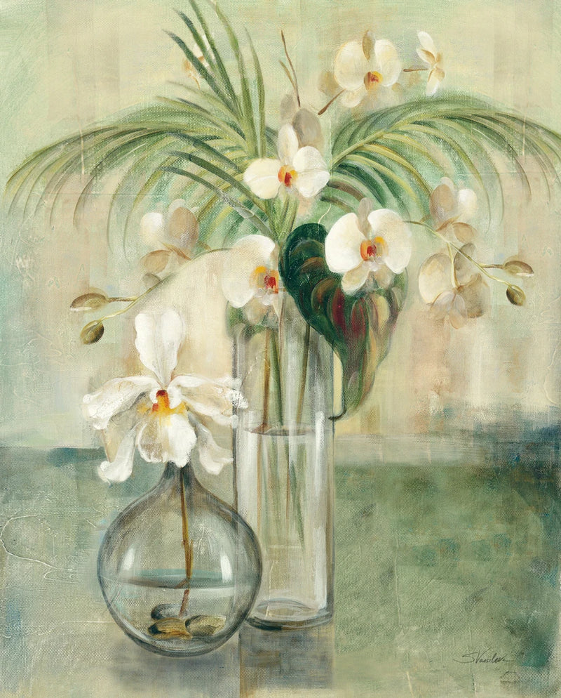 Silver Orchids III by Silvia Vassileva