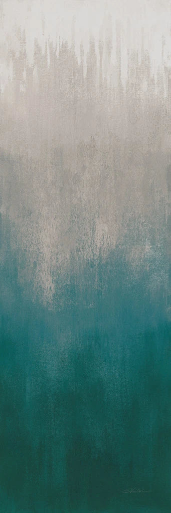 Silver Wave I Green Gray by Silvia Vassileva