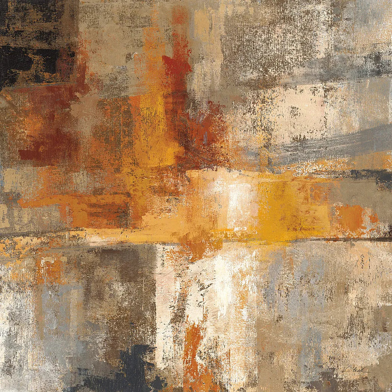 Silver and Amber Crop by Silvia Vassileva. SKU 10544a. Archival Giclee Fine art print for wall decor.