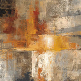 Silver and Amber Crop by Silvia Vassileva. SKU 15705a. Archival Giclee Fine art print for wall decor.