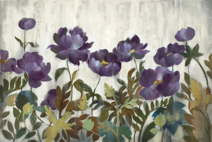 Silver and Sapphire in Plum by Silvia Vassileva. SKU 60340i. Archival Giclee Fine art print for wall decor.