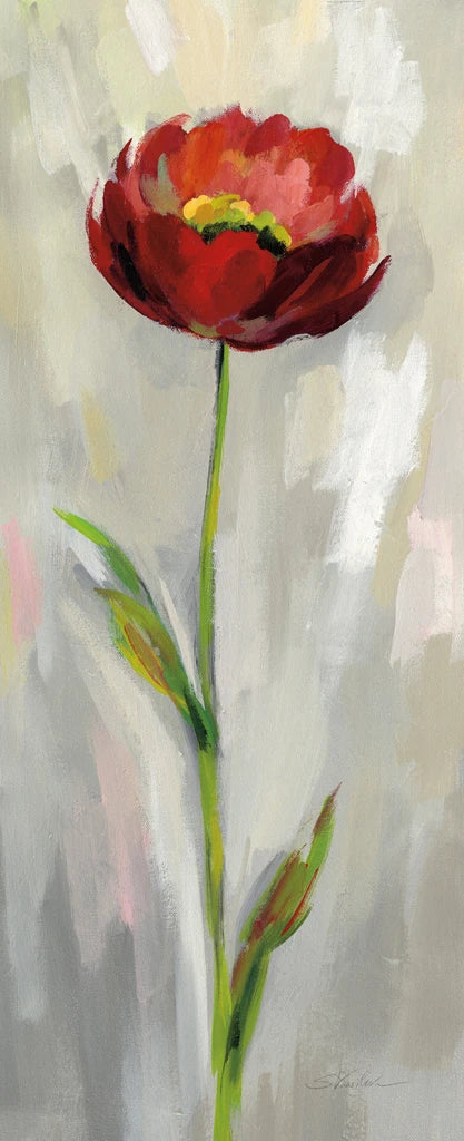 Single Stem Flower II Crop by Silvia Vassileva