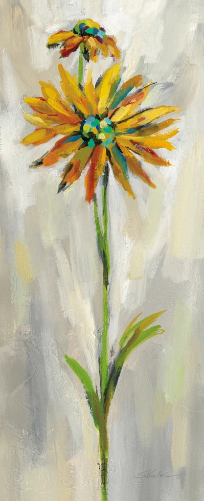 Single Stem Flower III Crop by Silvia Vassileva