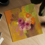 Small Bouquet I by Silvia Vassileva. Shown as a detailed flat fine art print, highlighting archival giclee quality. Available as an archival giclee rolled canvas, fine art paper, or poster print. SKU 43404a.