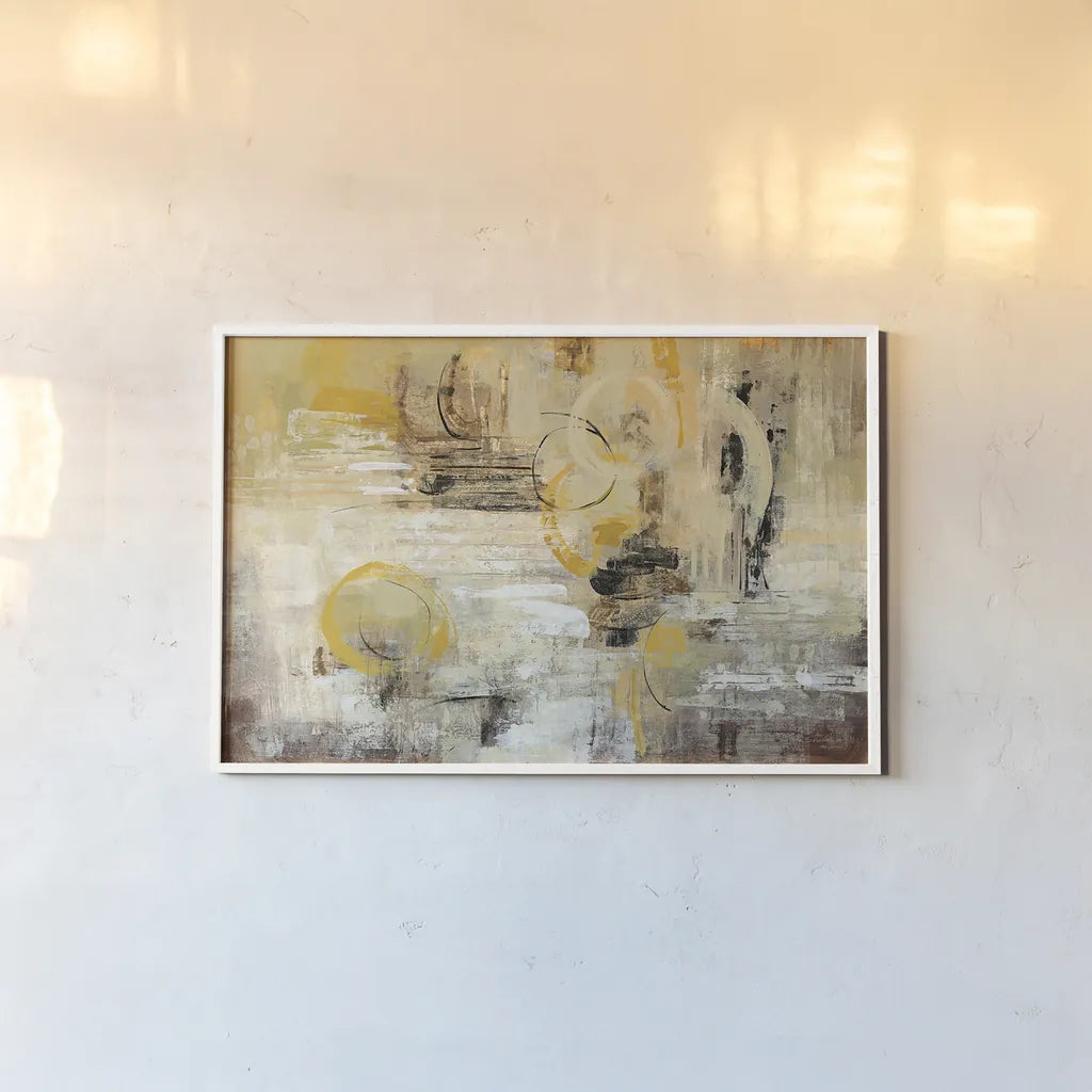 Soft Glow by Silvia Vassileva. shown as a paper print in a white frame. Available as a archival giclee rolled canvas, fine art paper, or poster print. SKU 28106i.