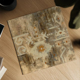 Southwest Design III Crop by Silvia Vassileva. Shown as a detailed flat fine art print, highlighting archival giclee quality. Available as an archival giclee rolled canvas, fine art paper, or poster print. SKU 44161a.
