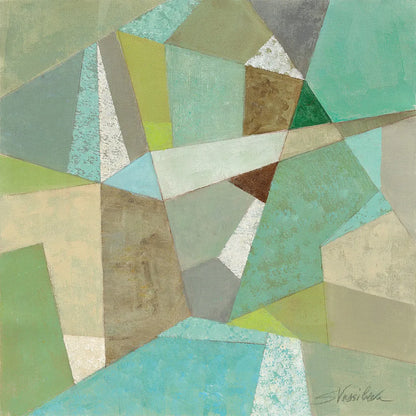 Spa Geo Metric by Silvia Vassileva. SKU 23835a. Archival Giclee Fine art print for wall decor.