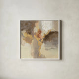 Sparkle Abstract I by Silvia Vassileva. Shown in a crisp white glass frame for a clean and minimalist style. Available as an archival giclee rolled canvas, fine art paper, or poster print. SKU 60170a.