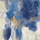 Sparkle Abstract II Navy by Silvia Vassileva. SKU 68804a. Archival Giclee Fine art print for wall decor.