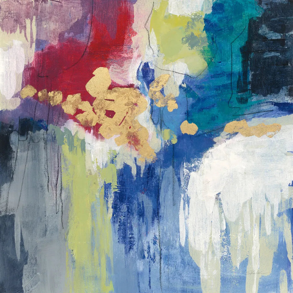 Sparkle Abstract III by Silvia Vassileva. SKU 60172a. Archival Giclee Fine art print for wall decor.