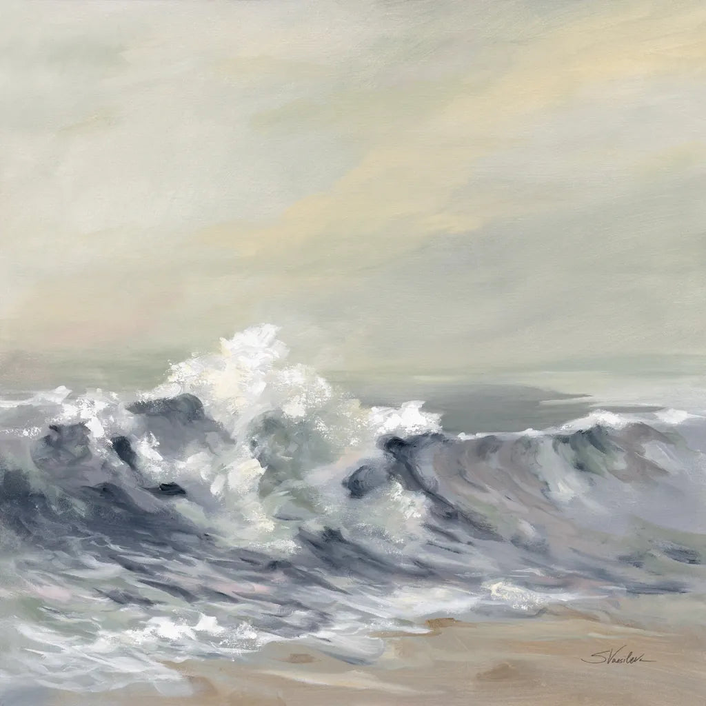 Splashing Wave by Silvia Vassileva. SKU 72107a. Archival Giclee Fine art print for wall decor.