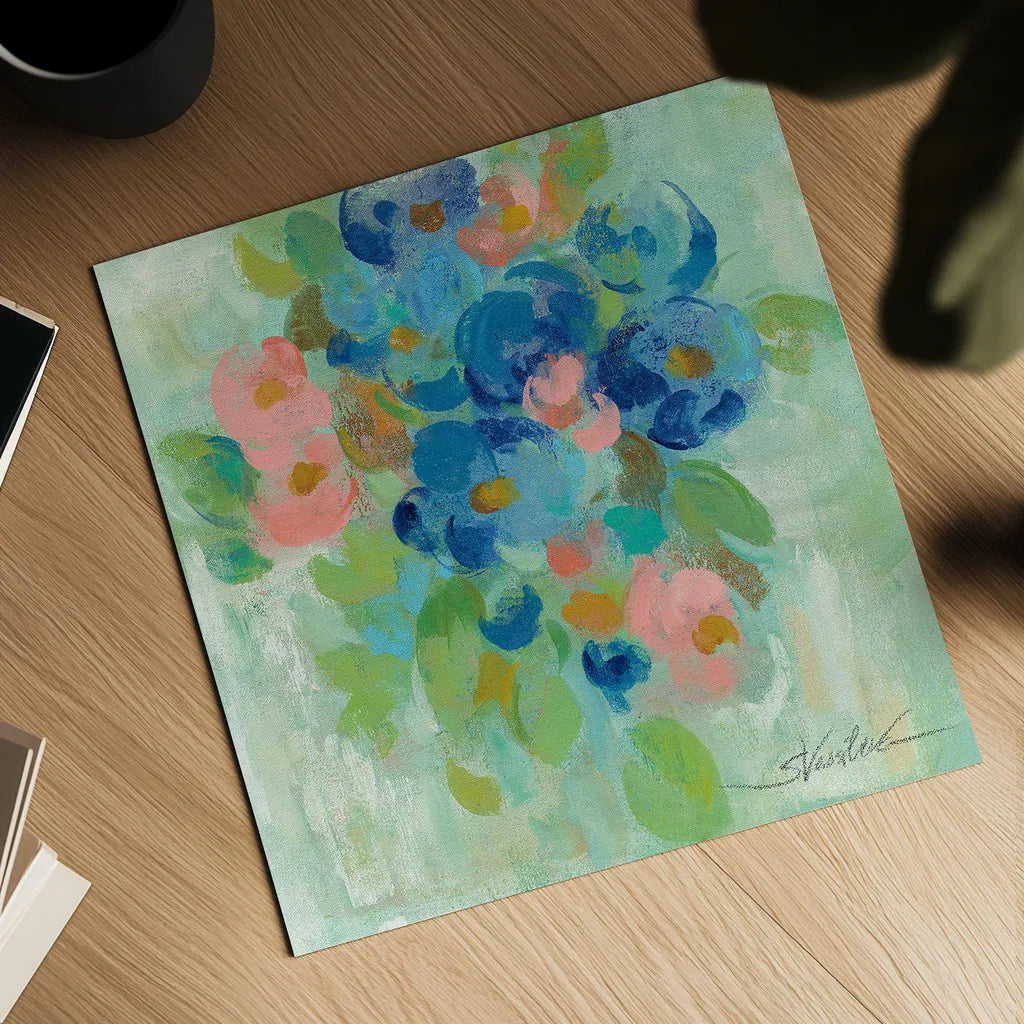 Spring Aroma II by Silvia Vassileva. Shown as a detailed flat fine art print, highlighting archival giclee quality. Available as an archival giclee rolled canvas, fine art paper, or poster print. SKU 23195a.