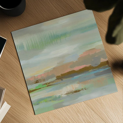 Spring Desert I by Silvia Vassileva. Shown as a detailed flat fine art print, highlighting archival giclee quality. Available as an archival giclee rolled canvas, fine art paper, or poster print. SKU 31689a.