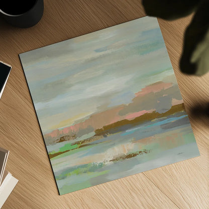 Spring Desert I v2 by Silvia Vassileva. Shown as a detailed flat fine art print, highlighting archival giclee quality. Available as an archival giclee rolled canvas, fine art paper, or poster print. SKU 33910a.