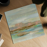 Spring Desert II by Silvia Vassileva. Shown as a detailed flat fine art print, highlighting archival giclee quality. Available as an archival giclee rolled canvas, fine art paper, or poster print. SKU 31690a.