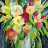 Spring Flowers in a Vase II by Silvia Vassileva. SKU 80858a. Archival Giclee Fine art print for wall decor.