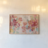 Spring Galore I by Silvia Vassileva. shown as a paper print in a natural frame. Available as a archival giclee rolled canvas, fine art paper, or poster print. SKU 30164i.