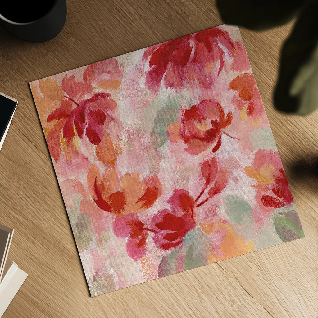 Spring Galore III by Silvia Vassileva. Shown as a detailed flat fine art print, highlighting archival giclee quality. Available as an archival giclee rolled canvas, fine art paper, or poster print. SKU 30166a.