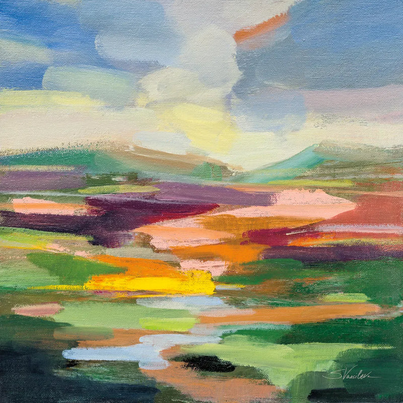 Spring Hues I by Silvia Vassileva. SKU 83510a. Archival Giclee Fine art print for wall decor.