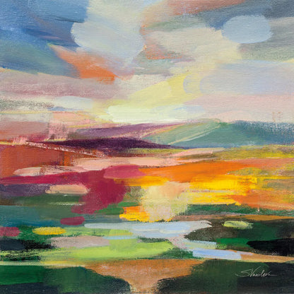 Spring Hues II by Silvia Vassileva. SKU 83511a. Archival Giclee Fine art print for wall decor.