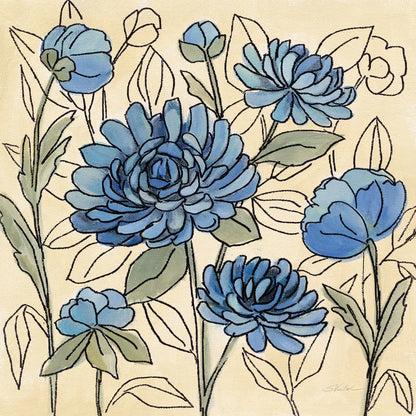 Spring Lace Floral III by Silvia Vassileva. SKU 64824a. Archival Giclee Fine art print for wall decor.