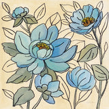 Spring Lace Floral IV by Silvia Vassileva. SKU 64825a. Archival Giclee Fine art print for wall decor.