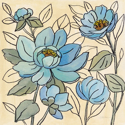 Spring Lace Floral IV by Silvia Vassileva. SKU 64825a. Archival Giclee Fine art print for wall decor.