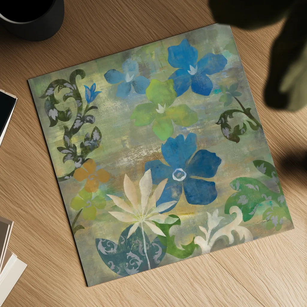 Spring Lake by Silvia Vassileva. Shown as a detailed flat fine art print, highlighting archival giclee quality. Available as an archival giclee rolled canvas, fine art paper, or poster print. SKU 60308a.