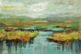 Spring Landscape by Silvia Vassileva. SKU 22925i. Archival Giclee Fine art print for wall decor.