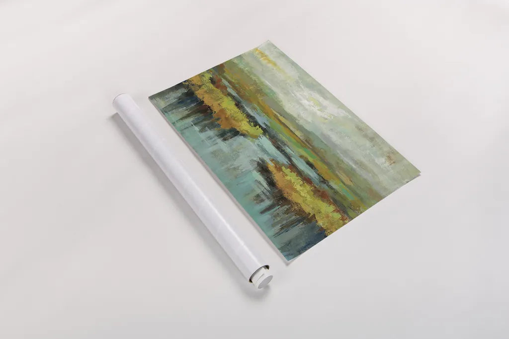 Spring Landscape by Silvia Vassileva. shown as a rolled paper print. Available as archival giclee rolled canvas, fine art paper, or poster print. SKU 22925i.