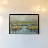 Spring Landscape by Silvia Vassileva. shown as a paper print in a black flame. Available as a archival giclee rolled canvas, fine art paper, or poster print. SKU 22925i.