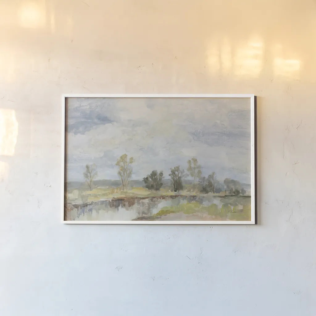 Spring Light by Silvia Vassileva. shown as a paper print in a white frame. Available as a archival giclee rolled canvas, fine art paper, or poster print. SKU 89310i.