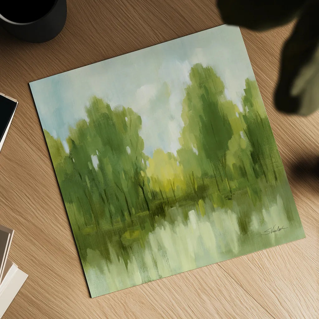 Spring Memories by Silvia Vassileva. Shown as a detailed flat fine art print, highlighting archival giclee quality. Available as an archival giclee rolled canvas, fine art paper, or poster print. SKU 77484a.