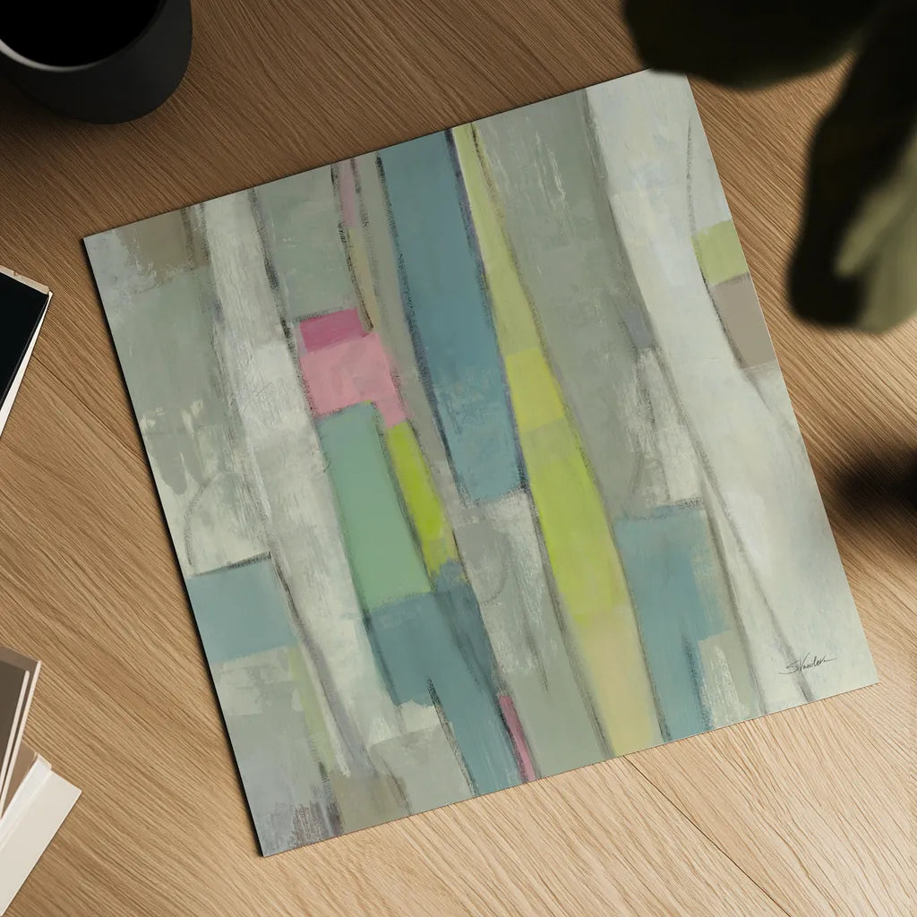 Spring Stream by Silvia Vassileva. Shown as a detailed flat fine art print, highlighting archival giclee quality. Available as an archival giclee rolled canvas, fine art paper, or poster print. SKU 77871a.