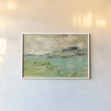 Spring Valley I by Silvia Vassileva. shown as a paper print in a white frame. Available as a archival giclee rolled canvas, fine art paper, or poster print. SKU 43412i.