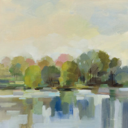 Spring Willows by Silvia Vassileva. SKU 95136a. Archival Giclee Fine art print for wall decor.