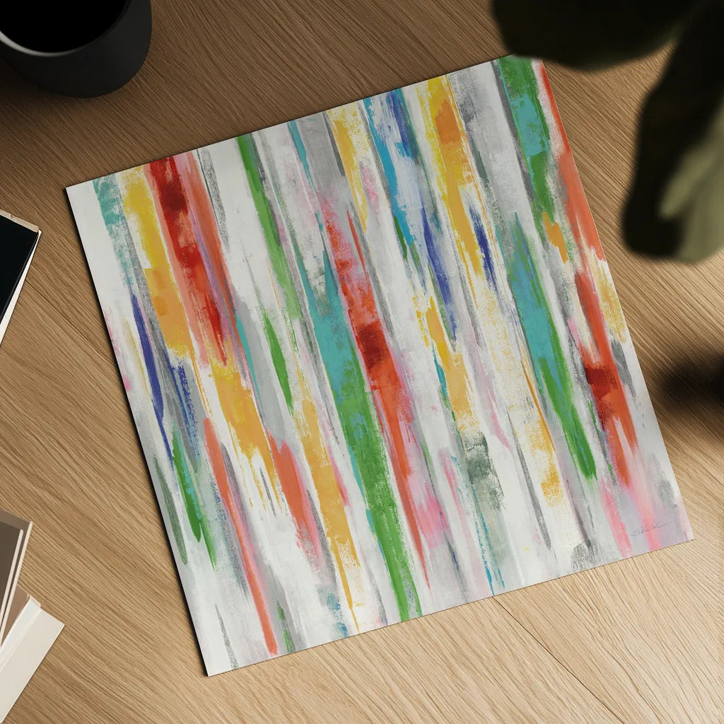 Spring Window Bright by Silvia Vassileva. Shown as a detailed flat fine art print, highlighting archival giclee quality. Available as an archival giclee rolled canvas, fine art paper, or poster print. SKU 64571a.