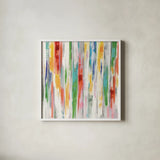 Spring Window Bright by Silvia Vassileva. Shown in a crisp white glass frame for a clean and minimalist style. Available as an archival giclee rolled canvas, fine art paper, or poster print. SKU 64571a.