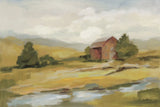 Springtime Farm Neutral by Silvia Vassileva. SKU 69375i. Archival Giclee Fine art print for wall decor.