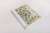 Springtime Meadow Flowers by Silvia Vassileva. shown as a rolled paper print. Available as archival giclee rolled canvas, fine art paper, or poster print. SKU 36852i.