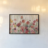 Sprinkled Flowers Crop by Silvia Vassileva. shown as a paper print in a black flame. Available as a archival giclee rolled canvas, fine art paper, or poster print. SKU 34842i.